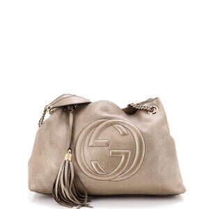 Gucci Medium Soho Chain Strap Shoulder Bag Leather